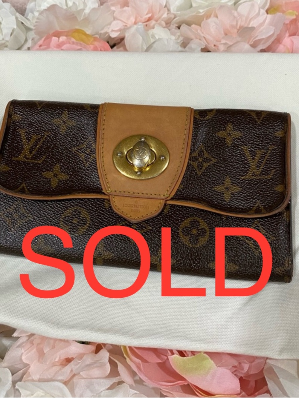 ***SOLD***Louis Vuitton Monogram Portefeuille Boetie Long Wallet